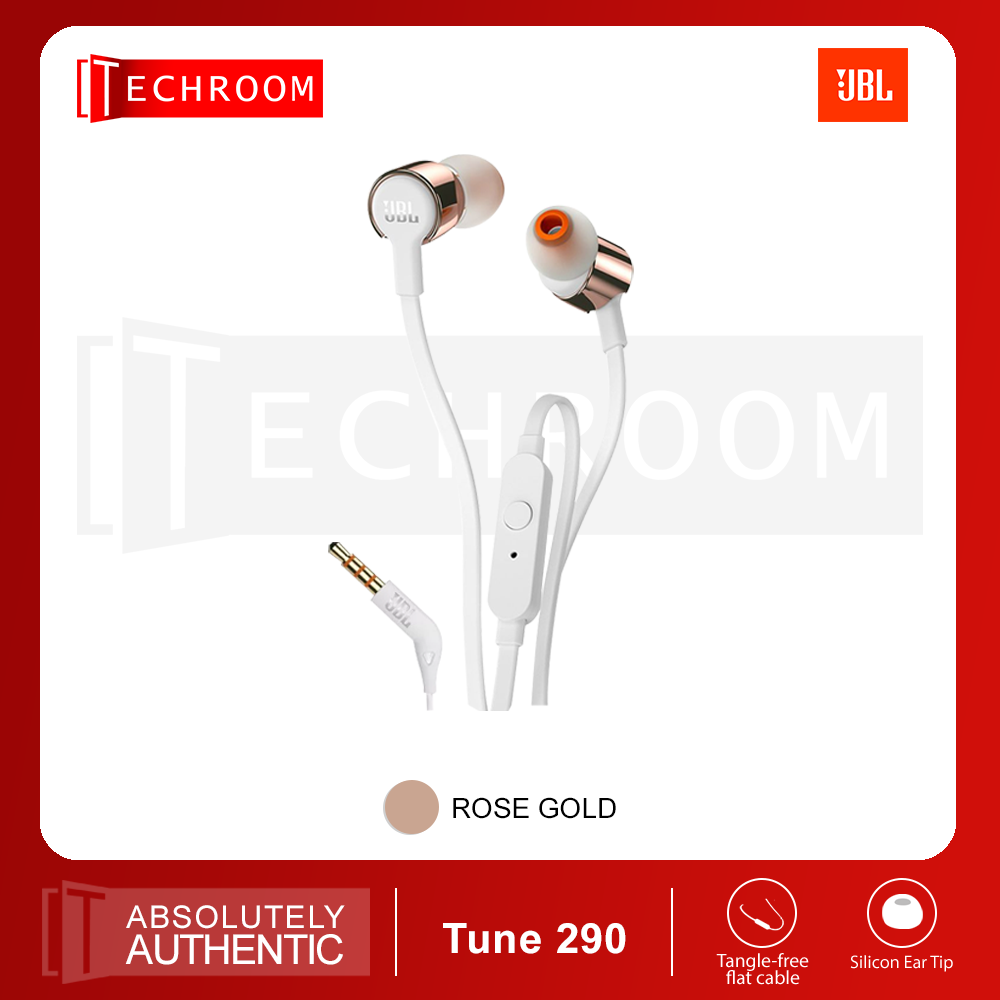 Harman JBL T290 In-ear headphones Premium Aluminium Build