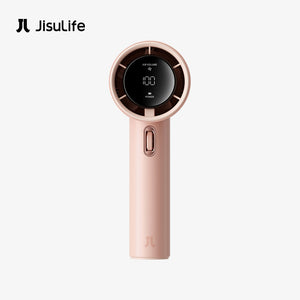 JISULIFE Pro1/s Mini Fan | 1-100 Speeds | Scroll Switch | Digital Display | Up to 15hours Usage