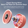 JISULIFE Life7 Handheld Fan | 3600mAh or 5000mAh | Comfortable Grip | Smart Digital LED Technology