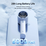 JISULIFE Life 10/10S Handheld Fan | 4000/5000mAh Rechargeable Battery | 2–3H Fast Charging