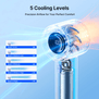 JISULIFE Life 10/10S Handheld Fan | 4000/5000mAh Rechargeable Battery | 2–3H Fast Charging