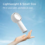 JISULIFE Life5 Plus Handheld Fan | 4000 or 6000mAh | Air Turbo and Air Jet | Up to 18hours Usage