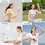JISULIFE Life5 Plus Handheld Fan | 4000 or 6000mAh | Air Turbo and Air Jet | Up to 18hours Usage