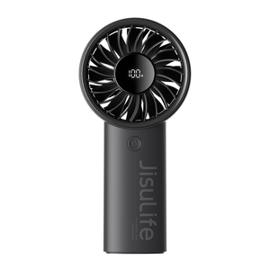 JISULIFE Life4 Handheld Fan | 3600 or 5000mAh | Front-facing Smart Digital LED Display