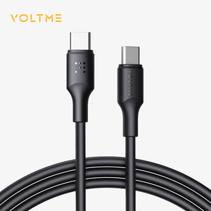 VOLTME POWERLINK EDC SERIES | USB-C to USB-C / USB-A to USB-C 100W / 60W Fast Charging Cable | 1.2M
