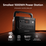 JACKERY Explorer 1000 V2 | LiFePO₄ | 4000 cycles | 220V ~ 60Hz | 30.4Ah / 35.2V DC (1070Wh)