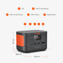 JACKERY Explorer 100 Plus | 99.2Wh - 31000mAh | LiFePO₄ | 2000 cycles