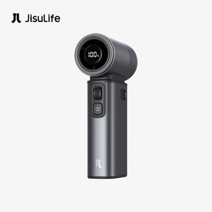 JISULIFE ULTRA2 Handheld Fan 9000mAh | 43,000 RPM Turbo Motor | 1–100 Speed Adjustable