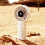 JISULIFE Life4 Handheld Fan | 3600 or 5000mAh | Front-facing Smart Digital LED Display