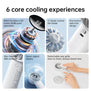 JISULIFE Life4 Handheld Fan | 3600 or 5000mAh | Front-facing Smart Digital LED Display
