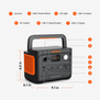 JACKERY Explorer 300 PLUS | 3000 cycles | 300W | LiFePO₄ | Lithium-ion 22.5Ah / 12.8V (288Wh)