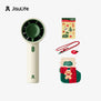 JISULIFE Life 10 Handheld Fan Christmas Edition | 4000mAh | 5-Speed Airflow | USB-C Rechargeable