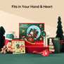 JISULIFE Life 10 Handheld Fan Christmas Edition | 4000mAh | 5-Speed Airflow | USB-C Rechargeable
