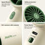 JISULIFE Life 10 Handheld Fan Christmas Edition | 4000mAh | 5-Speed Airflow | USB-C Rechargeable