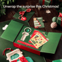 JISULIFE Life 10 Handheld Fan Christmas Edition | 4000mAh | 5-Speed Airflow | USB-C Rechargeable