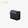 VOLTME 3-in-1 Magnetic Wireless Charger | 15W Fast Charge | w/ 40W GaN Adapter | Foldable & Compact
