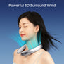 JISULIFE Pro1 Neck Fan | Breathable Neck Collar | 100 Speeds Turbo Air Duct | Up to 15.5hours