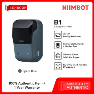 Niimbot B1 | Label Printer Portable Bluetooth Smart Label Inkless Label Maker