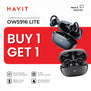 B1T1 | HAVIT OWS916 Lite Earbuds | Wireless TWS Earbuds with Dual Mic ENC | 28H Playtime with Case