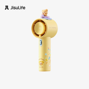 JISULIFE PRO1 ButterBear Portable Handheld Fan 5000mAh | Adjustable 1–100 Speed | USBType-C Charging