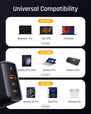 VOLTME REVO 100 | 100W GaN Fast Charger | Dual USB-C + USB-A | Laptop & Phone Charging | PPS & PD