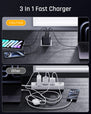 VOLTME REVO 100 | 100W GaN Fast Charger | Dual USB-C + USB-A | Laptop & Phone Charging | PPS & PD