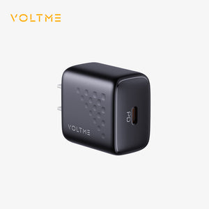 VOLTME REVO 30 LITE | 30W GaN USB-C Fast Charger | PD & PPS Support | Compact Travel Adapter