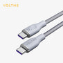 VOLTME POWERLINK RUGG SERIES | 100W USB-C to USB-C Fast Charging Cable | 1M Graphene Nylon | PD 3.0