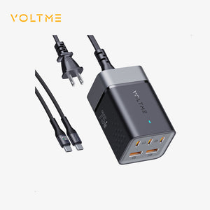 VOLTME VITO POWER STRIP 75W / 75W AC SERIES | Surge Protector & Travel Power Hub | AC + USB Ports