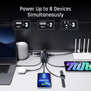 VOLTME VITO POWER STRIP 75W / 75W AC SERIES | Surge Protector & Travel Power Hub | AC + USB Ports