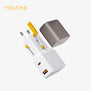 VOLTME VITO 35 | 35W Universal Travel Adapter | USB-C + USB-A Dual Port | Fast Charging