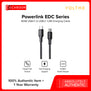 VOLTME POWERLINK EDC SERIES | USB-C to USB-C / USB-A to USB-C 100W / 60W Fast Charging Cable | 1.2M