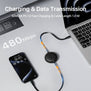 VOLTME POWERLINK YOYO SERIES | CTC Retractable USB-C Cable | 60W PD Fast Charging | 1M Length
