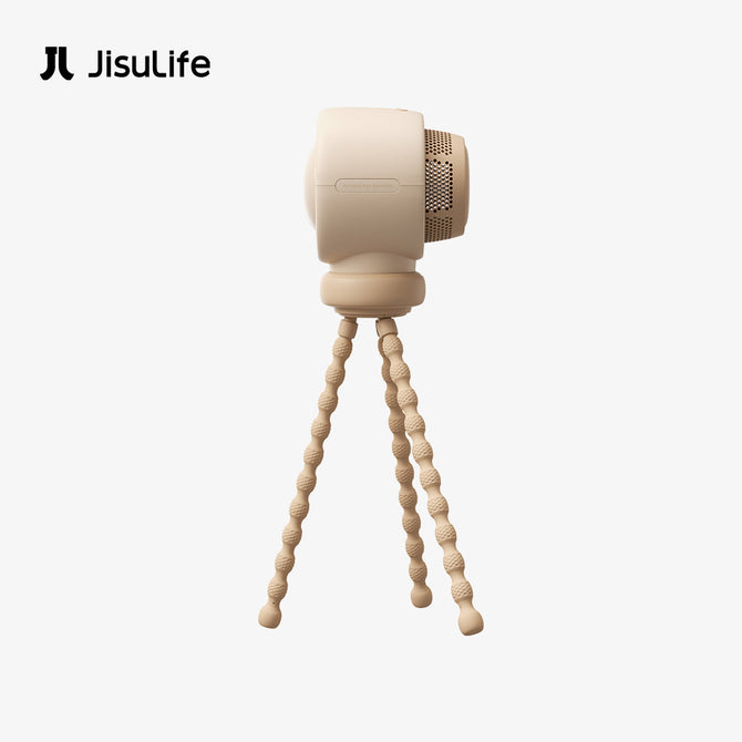 JISULIFE Life2/S Stroller Fan | LED Digital Display | Bladeless Turbine Boosting Air Jet & Air Turbo