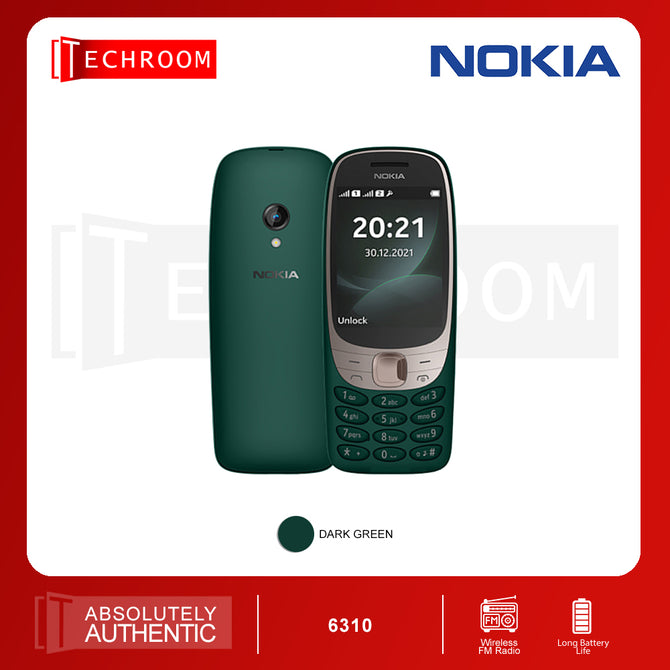 Nokia 6310 Dual SIM | Wireless FM Radio | Long Battery Life | Nokia Featured Phone