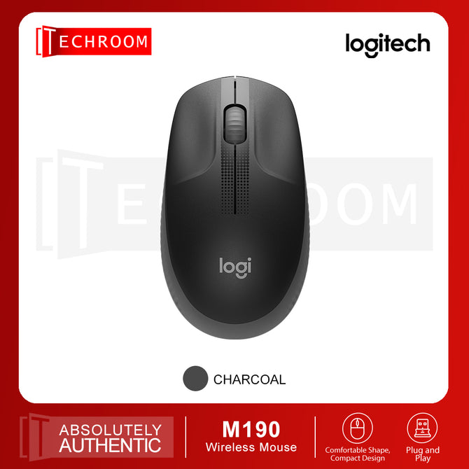 Logitech Full-Size Wireless Mouse M190