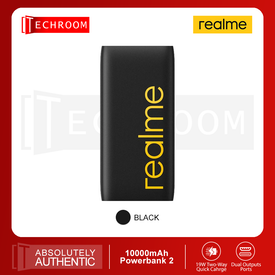 Realme 10000mAh Power Bank 2 | 18W Two-way Quick Charge | Multi-device Quick Charge | Dual Output Po