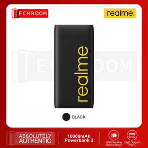 Realme 10000mAh Power Bank 2 | 18W Two-way Quick Charge | Multi-device Quick Charge | Dual Output Po