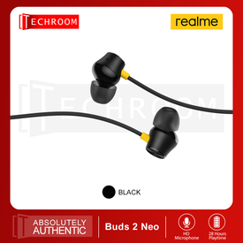 Realme Buds 2 Neo | 11.2mm Dynamic Driver | HD Microphone | Fashionable and Tangle Free Design